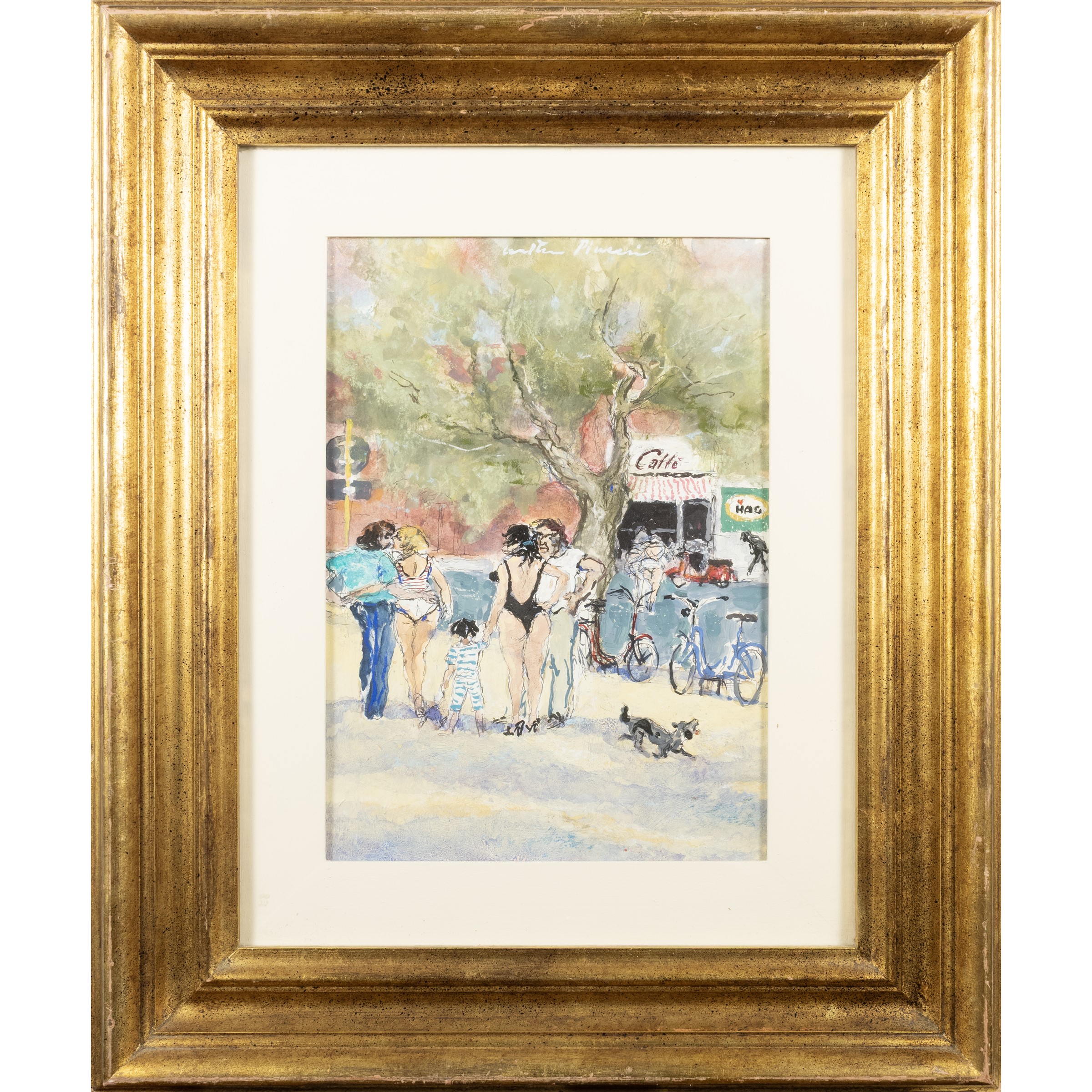 Walter Piacesi - "viale Adriatico in Estate"