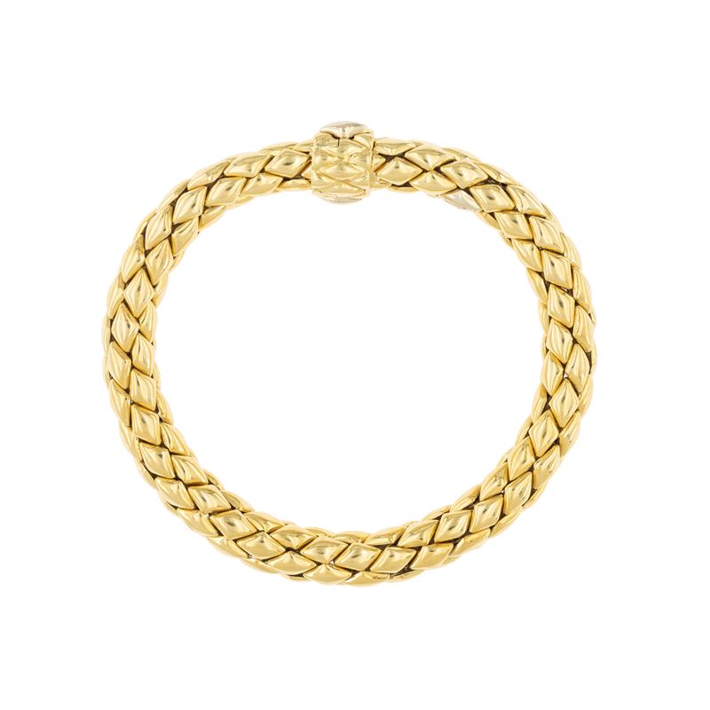 Chimento - Bracciale in oro giallo 18kt con maglia tubolare
