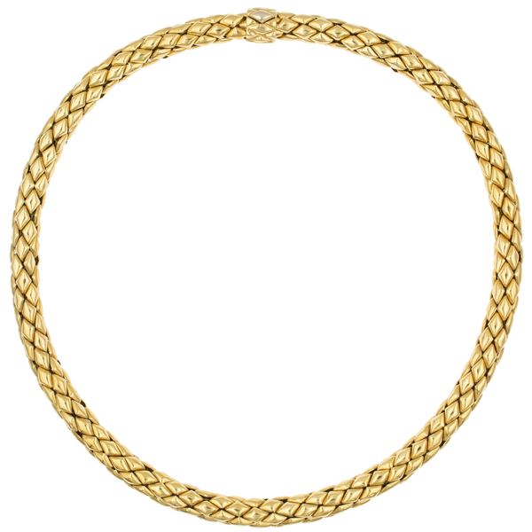 Chimento - collana in oro giallo 18kt