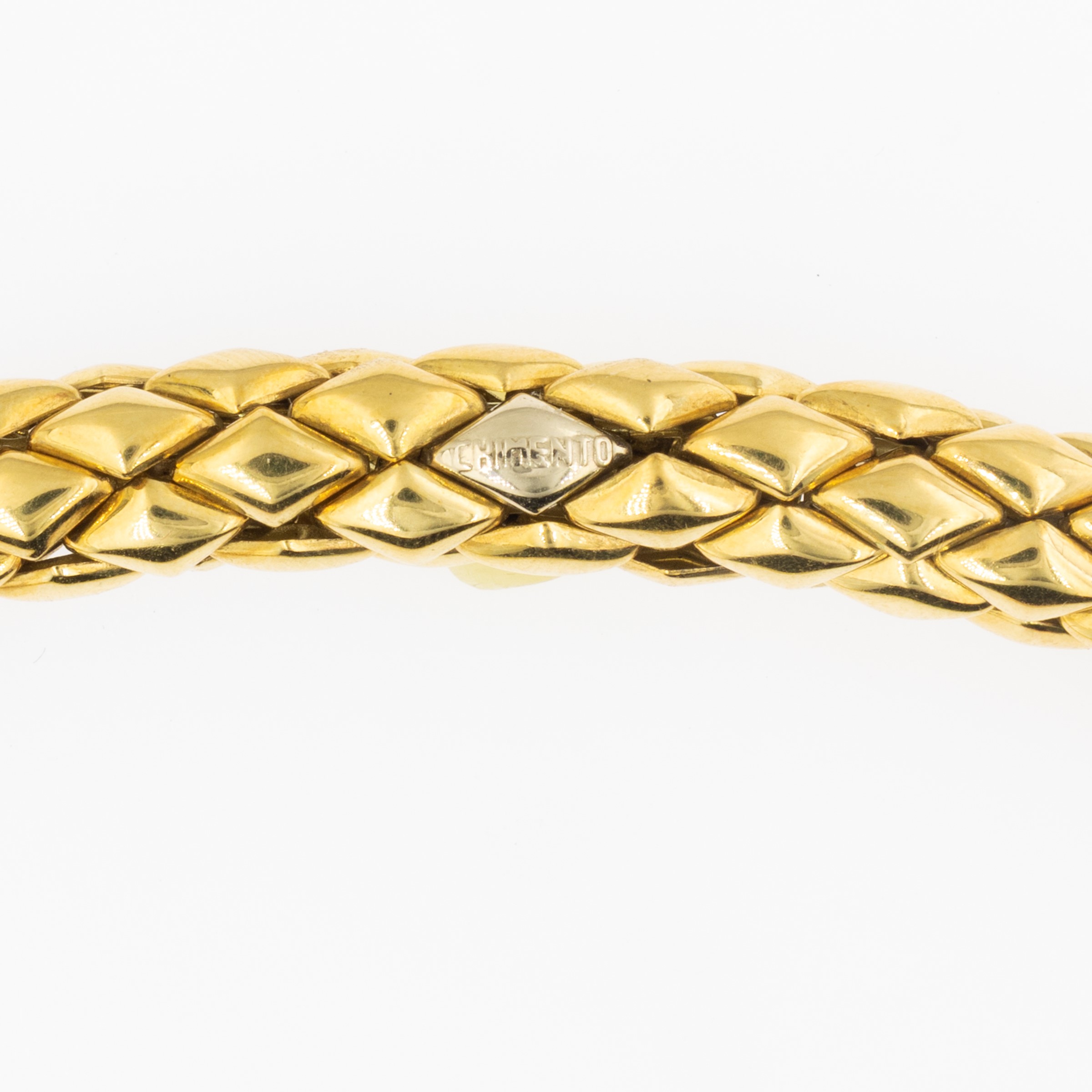 Chimento - Collana in oro giallo 18kt, maglia tubolare