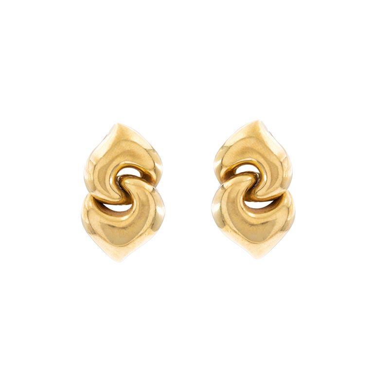 orecchini pendenti collezione Doppio Cuore