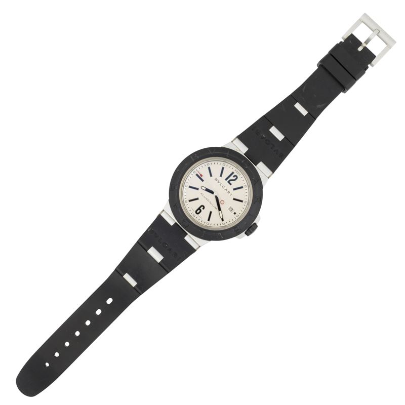 Bvlgari - Diagono Aluminium Orologio da Polso