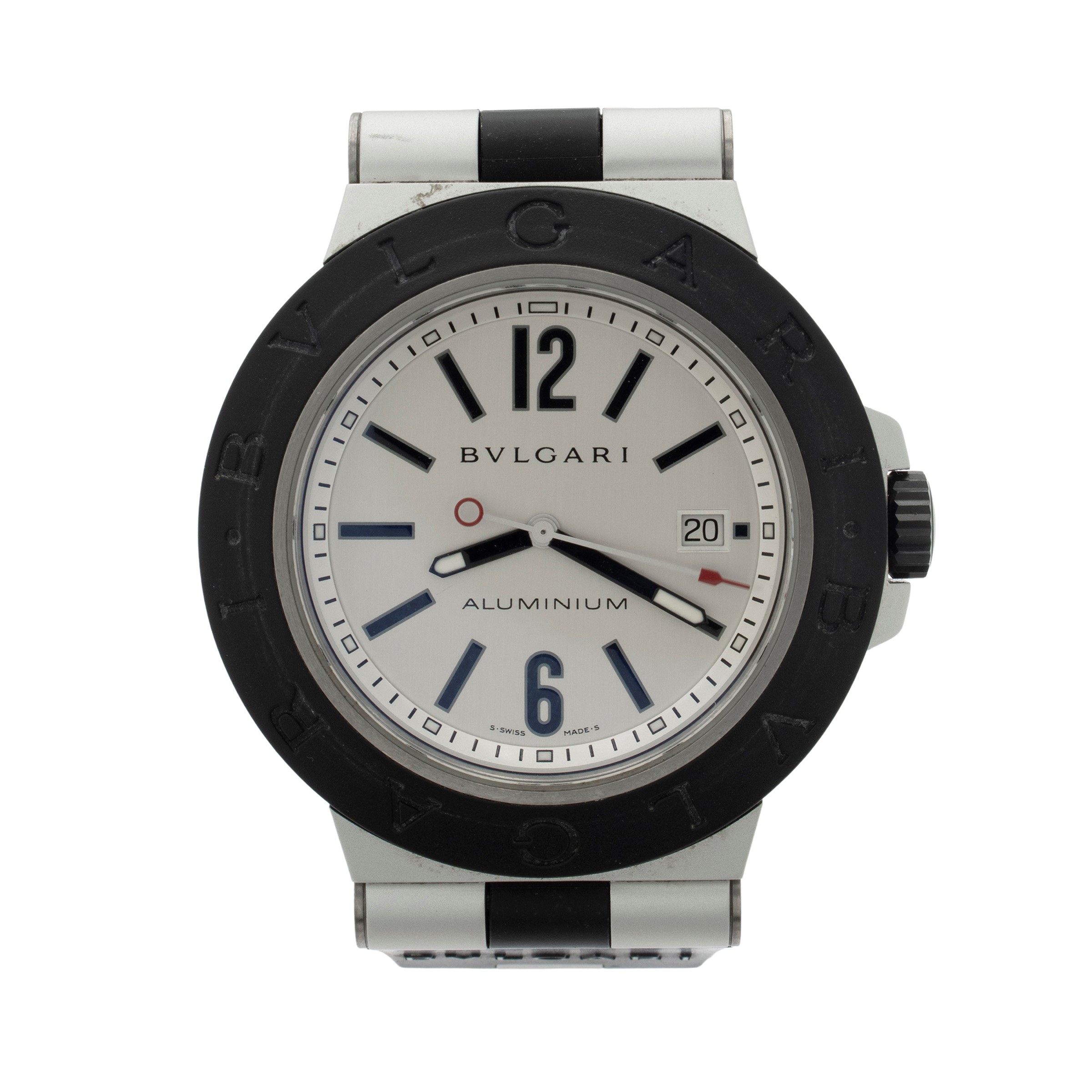 Bvlgari - Diagono Aluminium Orologio da Polso