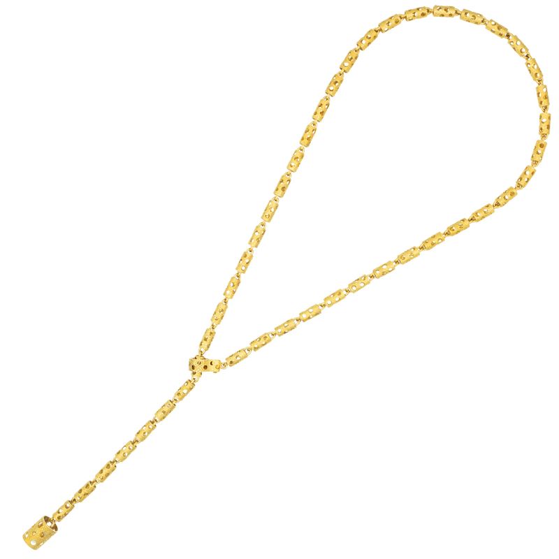 Pomellato - Lunga Collana con Pendente in Oro Giallo 18kt