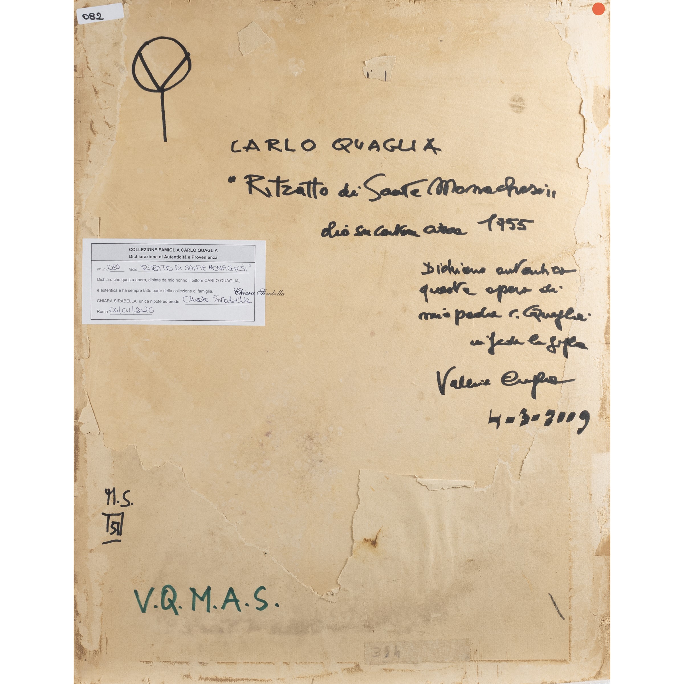 "Ritratto di Sante Monachesi"