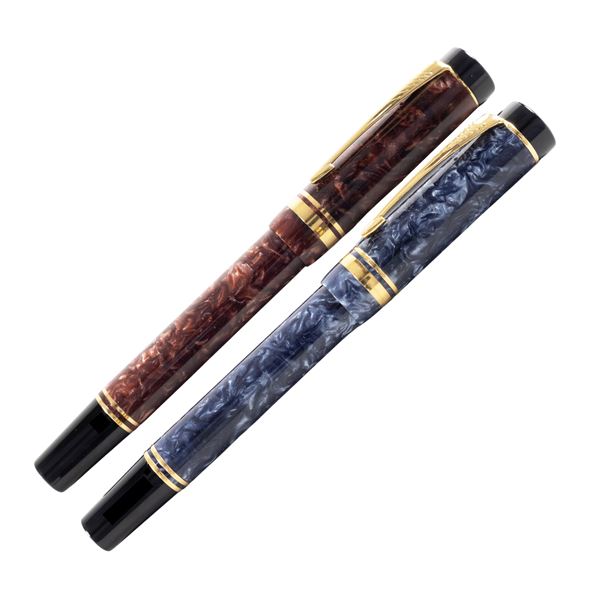 Parker Duofold Centennial two vintage fountain pens