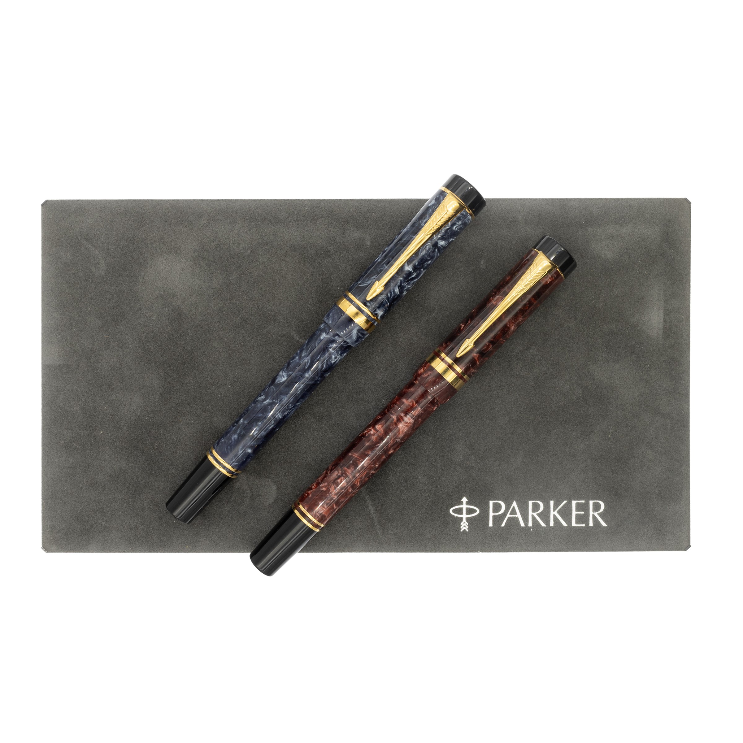 Parker Duofold Centennial due penne stilografiche vintage