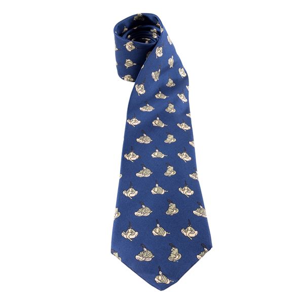Hermès - vintage tie with buddha