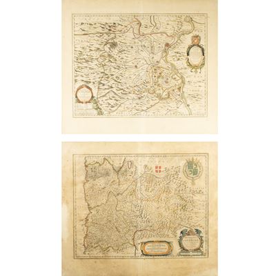 Willem Janszoon Blaeu, La Principauté d'Orange et Comtat de Venaissin - Delphinatvs vulgo Davphin...