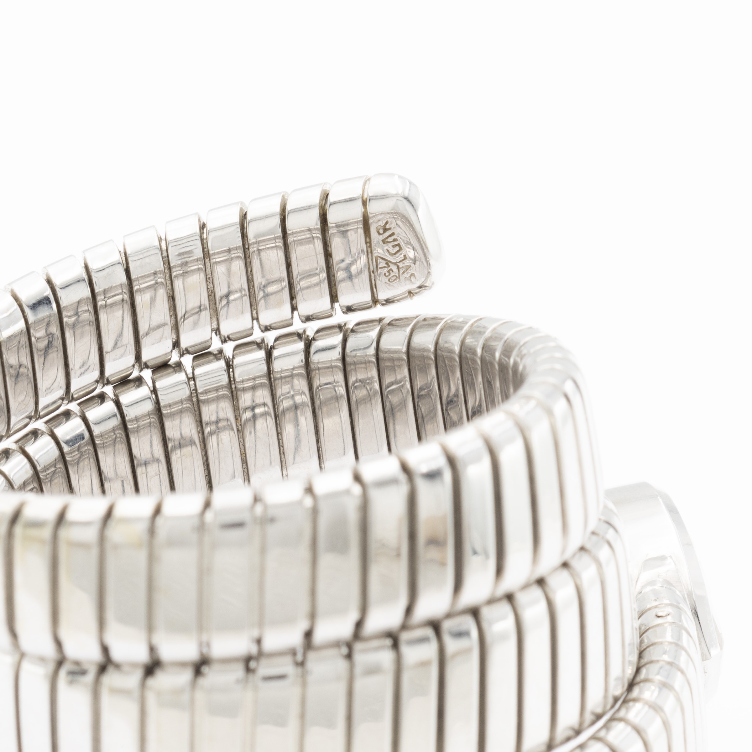 Bvlgari - Orologio da donna Tubogas Serpente in oro bianco 18kt, circa 1960
