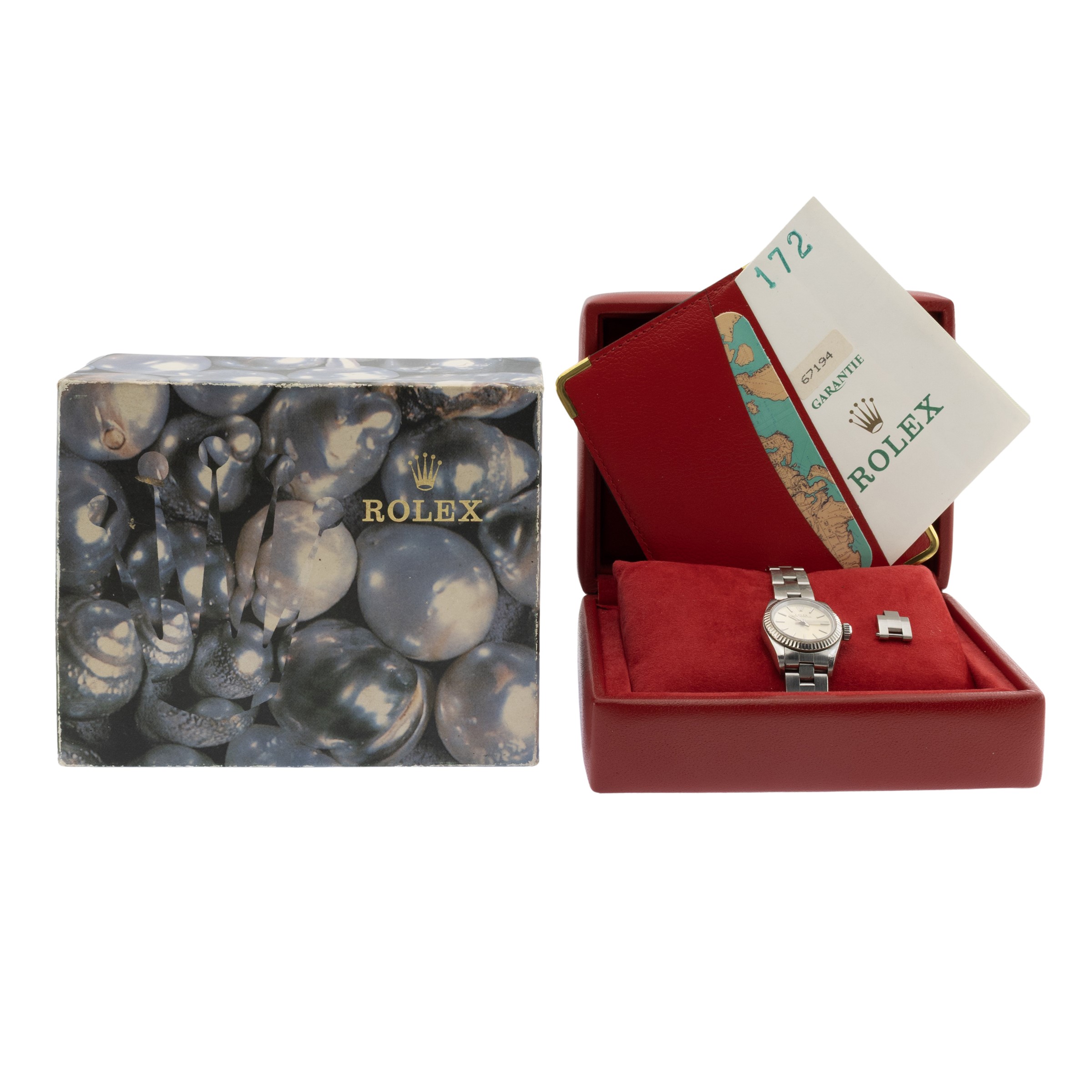 Rolex, Oyster Perpetual orologio da donna in acciaio, ref. 67194 - T410709