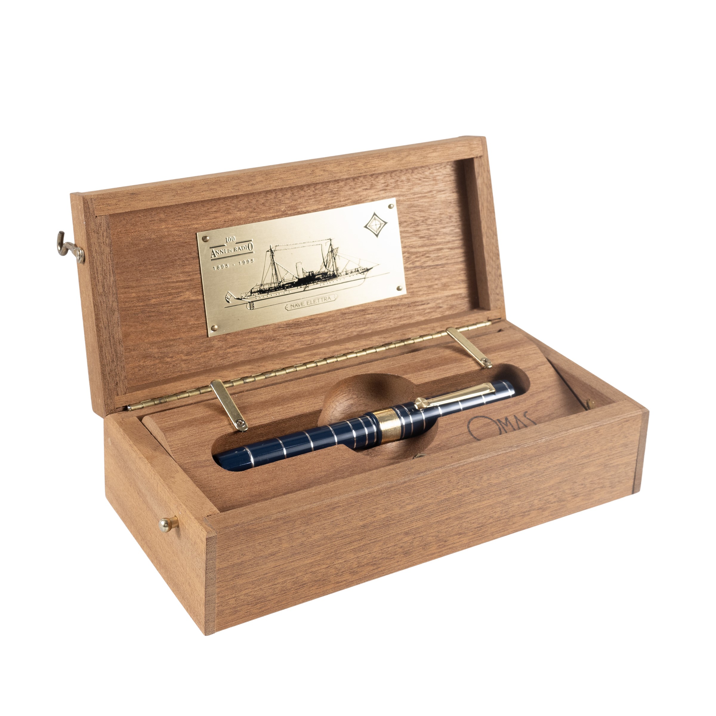 Omas Guglielmo Marconi 100 anni di radio 1895 - 1995 penna stilografica vintage