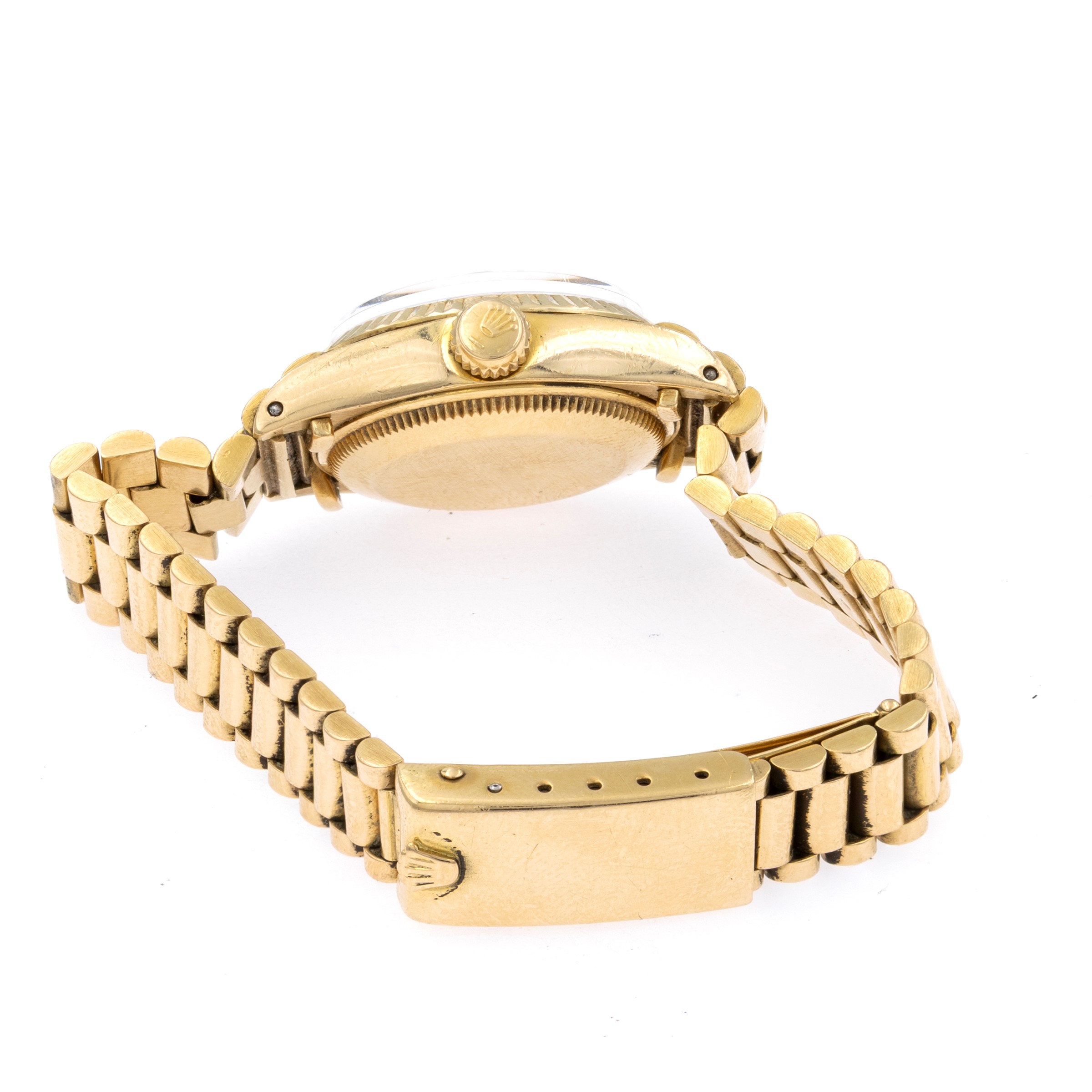 Rolex - Oyster Perpetual Datejust, orologio da donna in oro giallo 18kt, ref. 6917