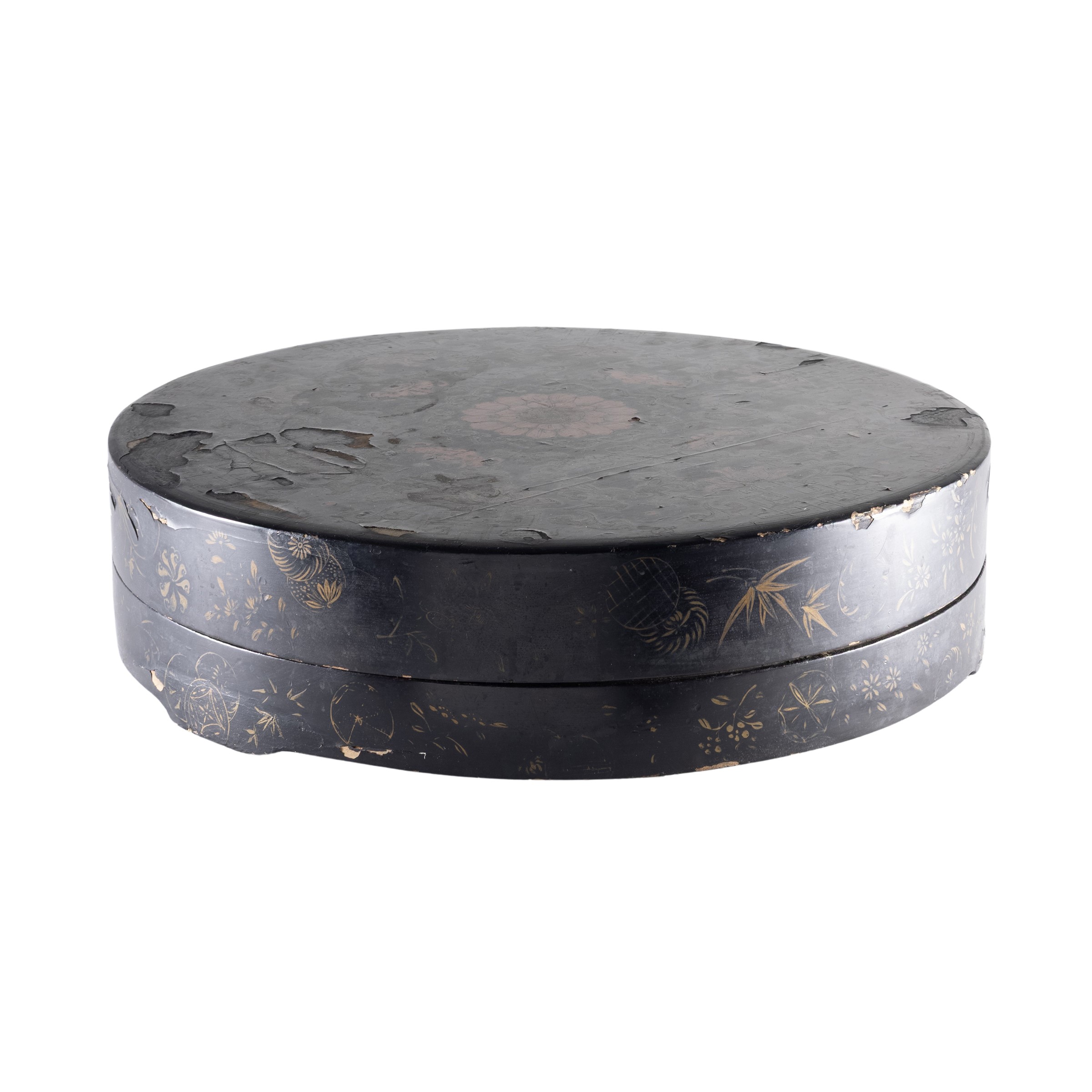 Scatola in legno laccato, Cina, XIX-XX secolo