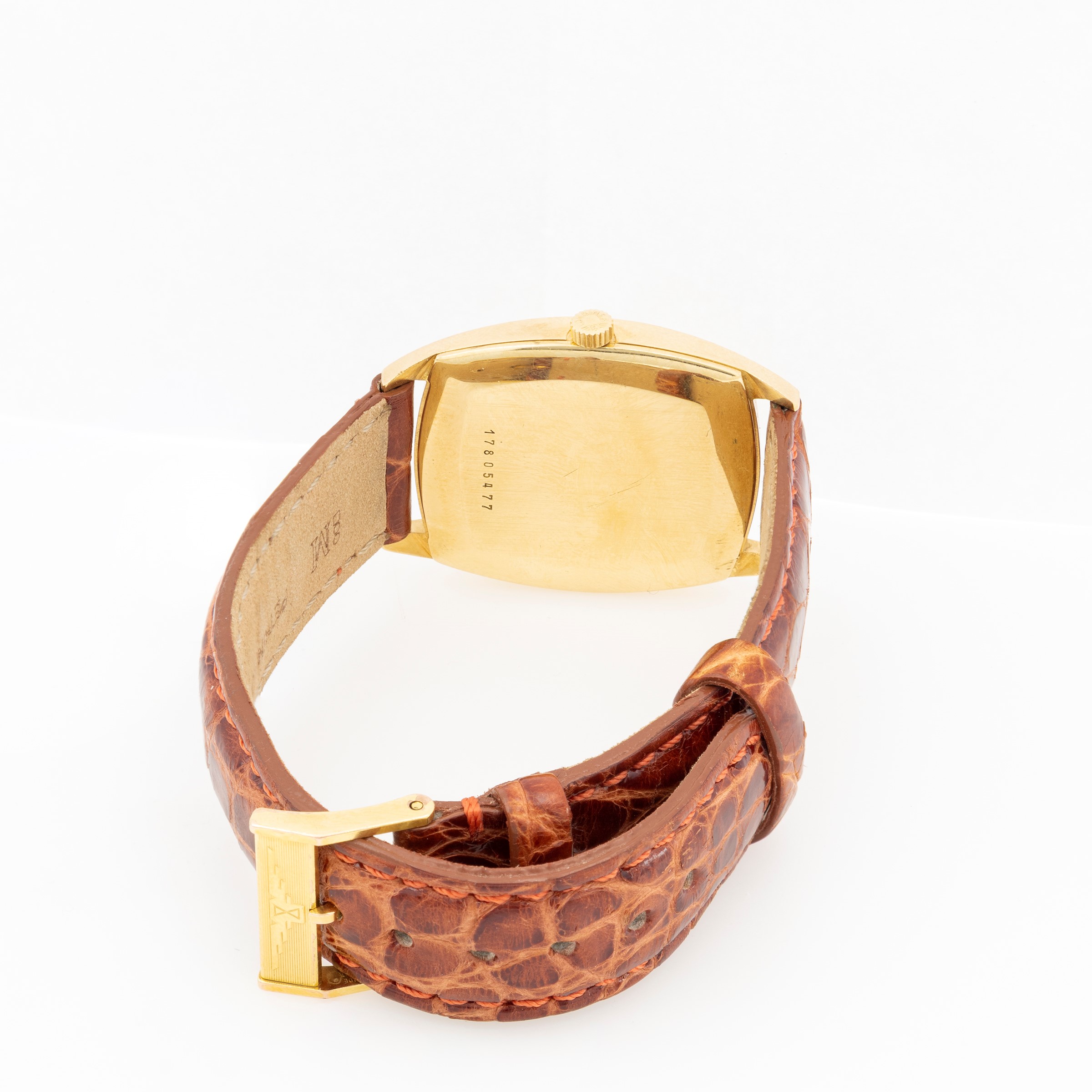 Longines - Orologio da polso in oro giallo 18 kt (ref. 17805477), anni 80/90