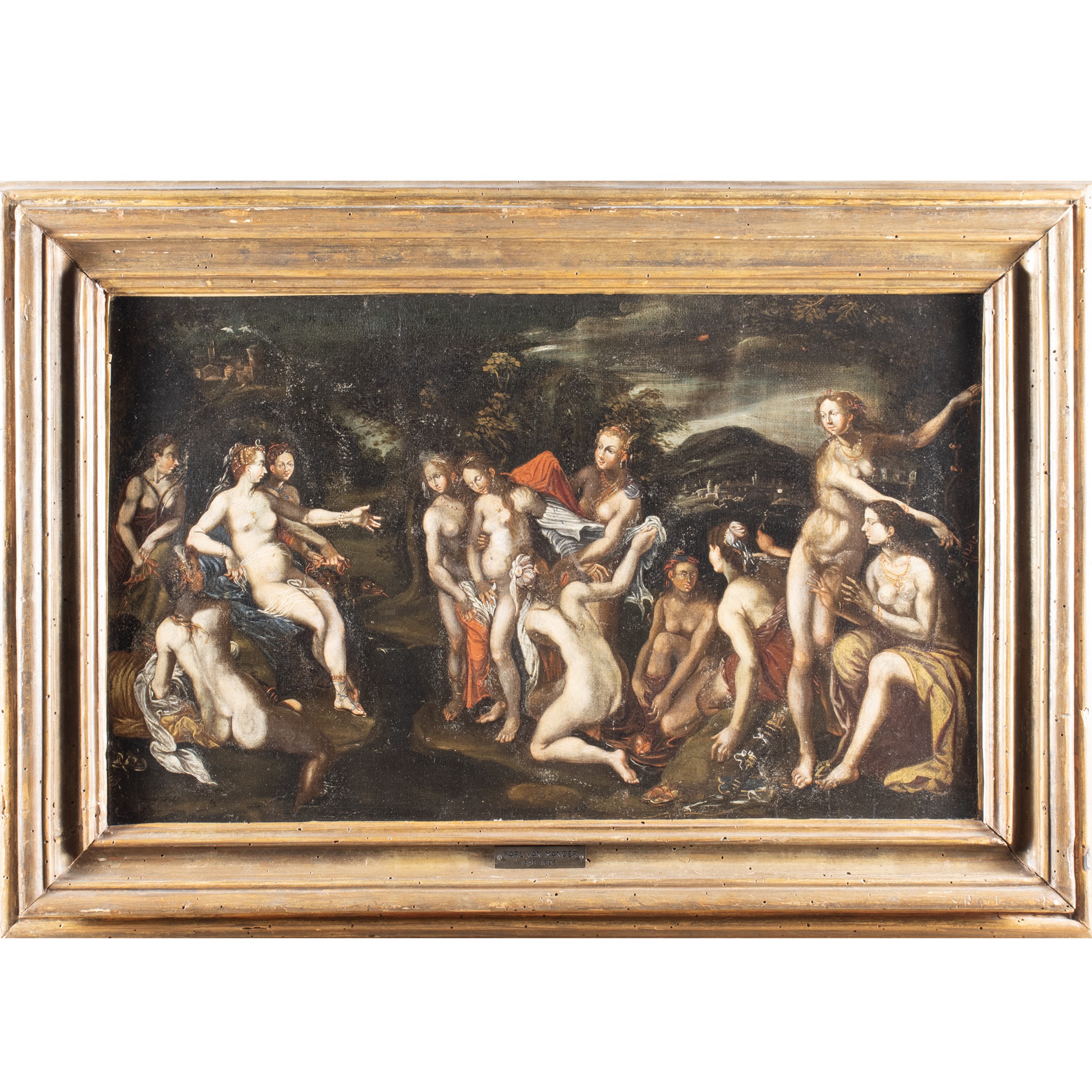 Scuola Fiamminga, Il giudizio di Venere, olio su tela