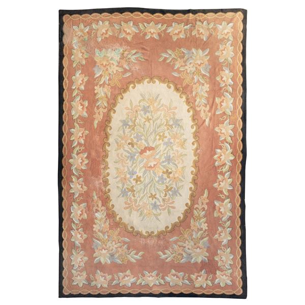 Grande tappeto Hook  (Usa, XX Sec.)  - Asta FINE ART, MARMI ROMANI, DIPINTI ANTICHI E DEL XIX SECOLO - I - Colasanti Casa d'Aste