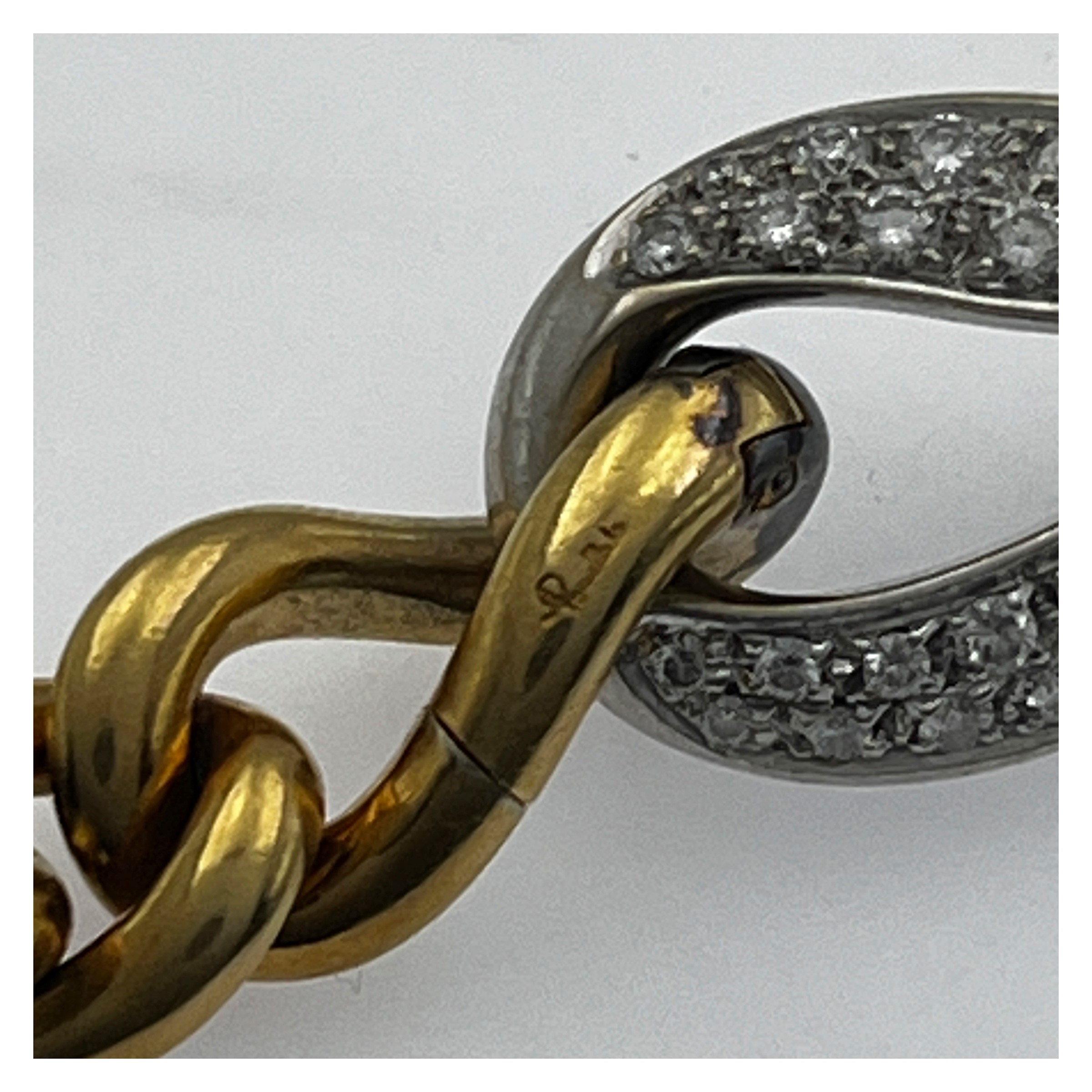 Pomellato - Collana in oro giallo 18kt con diamanti