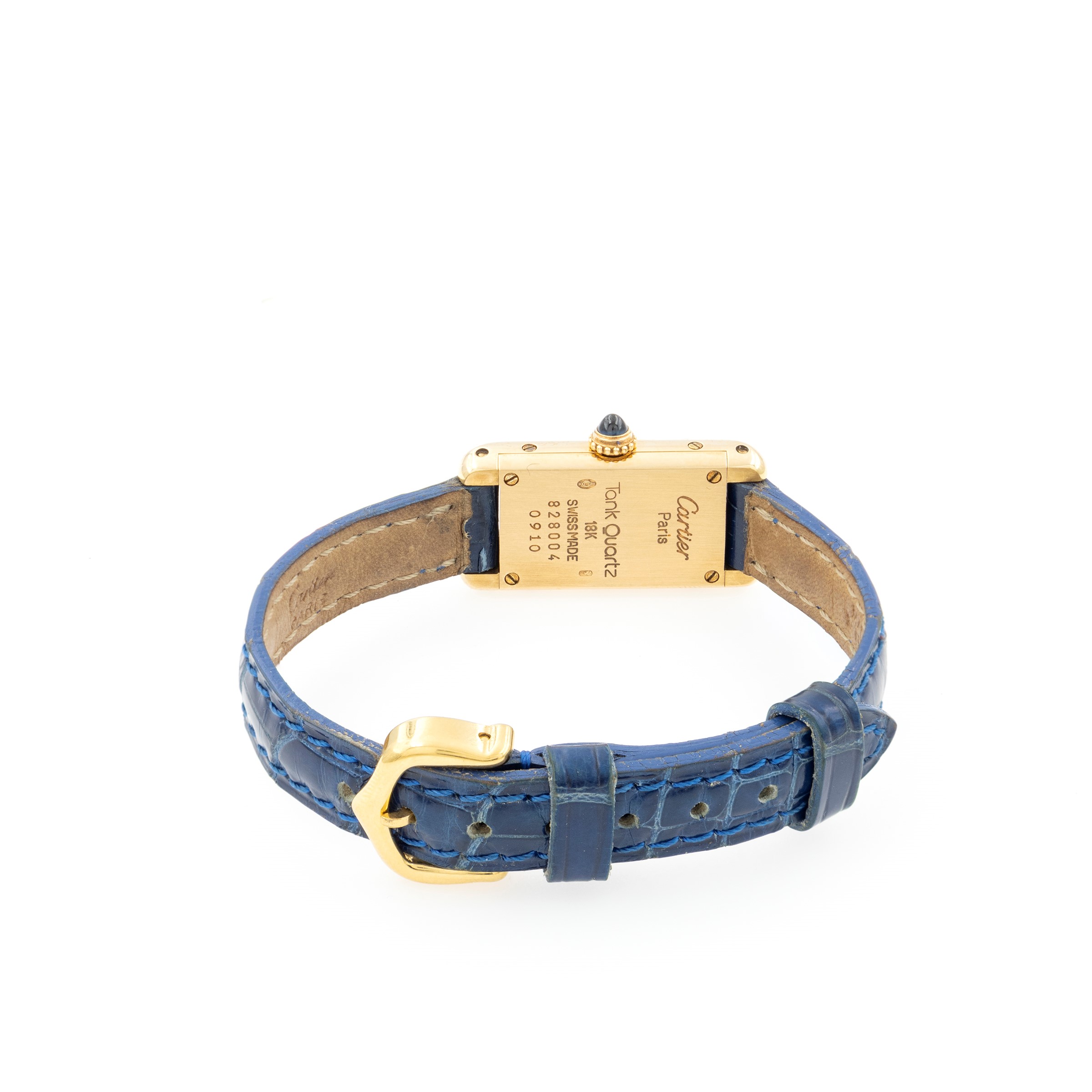 Cartier - Mini Tank orologio da donna in oro giallo 18kt