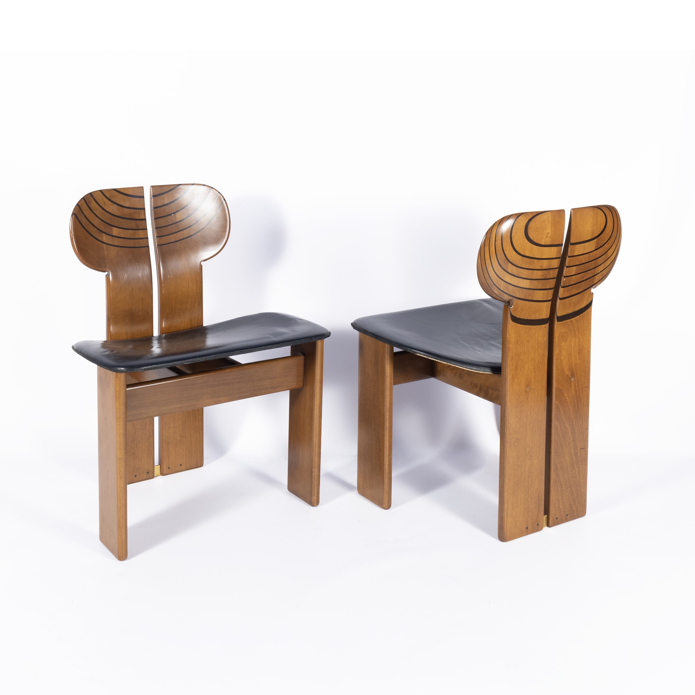 Afra & Tobia Scarpa - Set di quattro sedie modello Africa