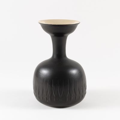 Vaso in ceramica policroma (anni Cinquanta)