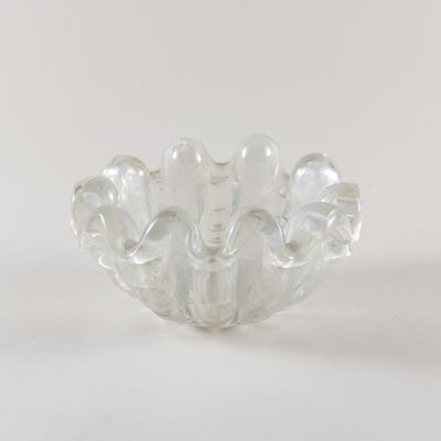 Barovier & Toso, Bowl in vetro iridescente (Murano, anni ’50)