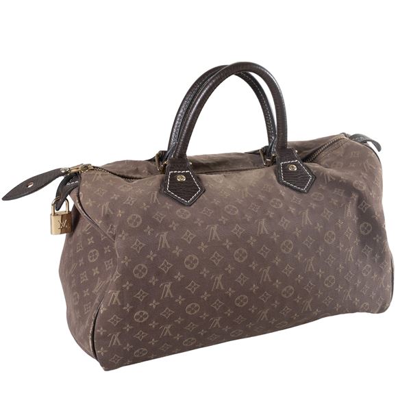 Louis Vuitton : Mini Lin Speedy borsa a mano vintage  - Asta LUXURY FASHION WEB LIVE - Colasanti Casa d'Aste