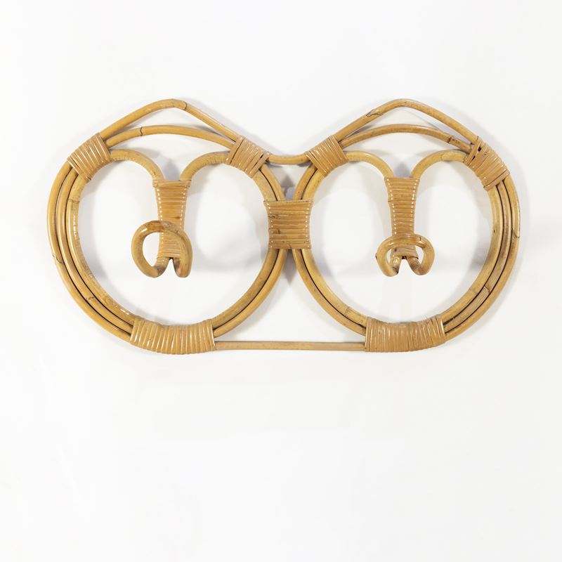 Franco Albini, produzione Bonacina, Appendiabiti da parete in bambù