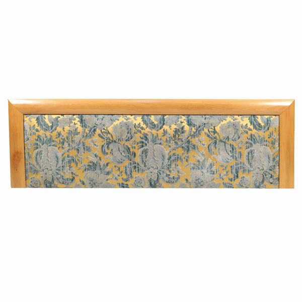 A beech wood headboard  (20th century)  - Auction Online Christmas Auction - Colasanti Casa d'Aste