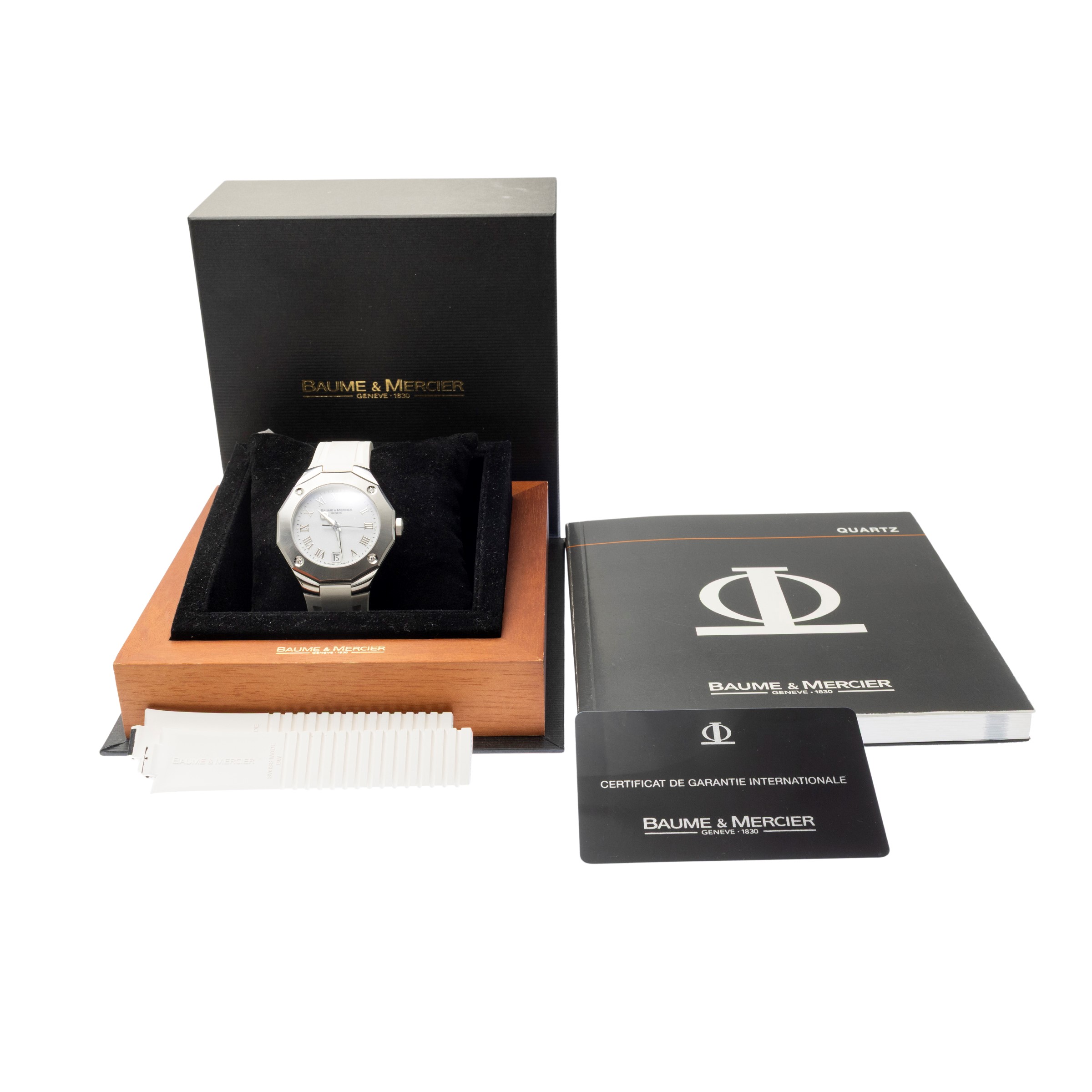 Baume Mercier - Baume & Mercier, Riviera orologio da polso in acciaio