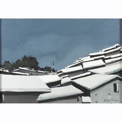 Tetti innevati