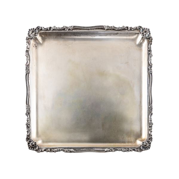 Silver tray