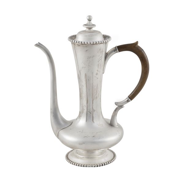 Silver coffee pot