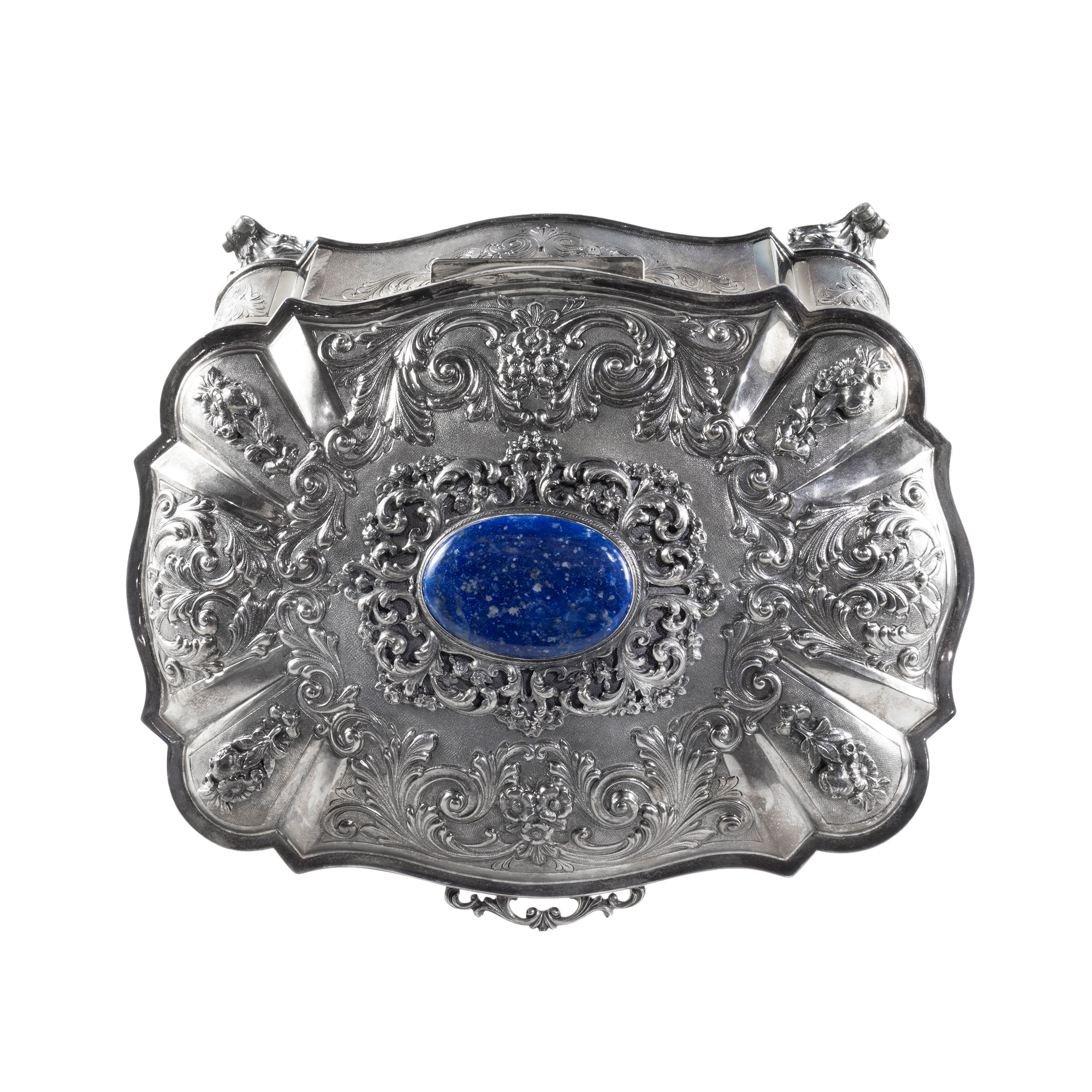 Grande Cofanetto in Argento e Vermeil