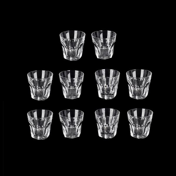 Baccarat, glass set (10)