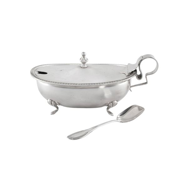 Silver cheese bowl