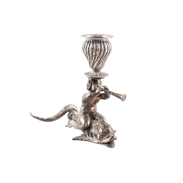 Silver candlestick