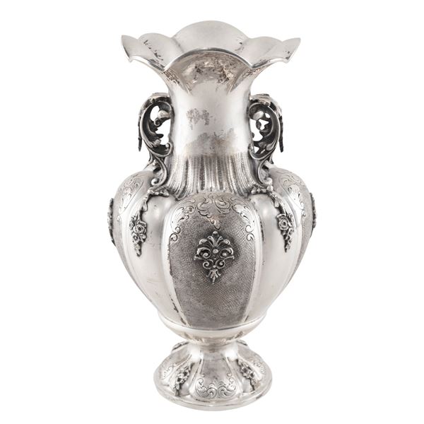 Silver vase