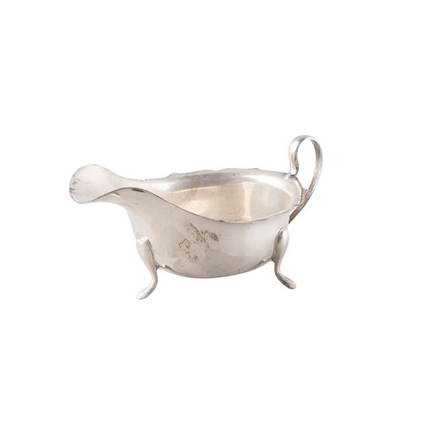 Silver gravy boat