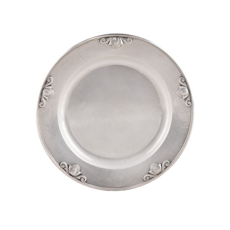 Georg Jensen, Piattino in Argento