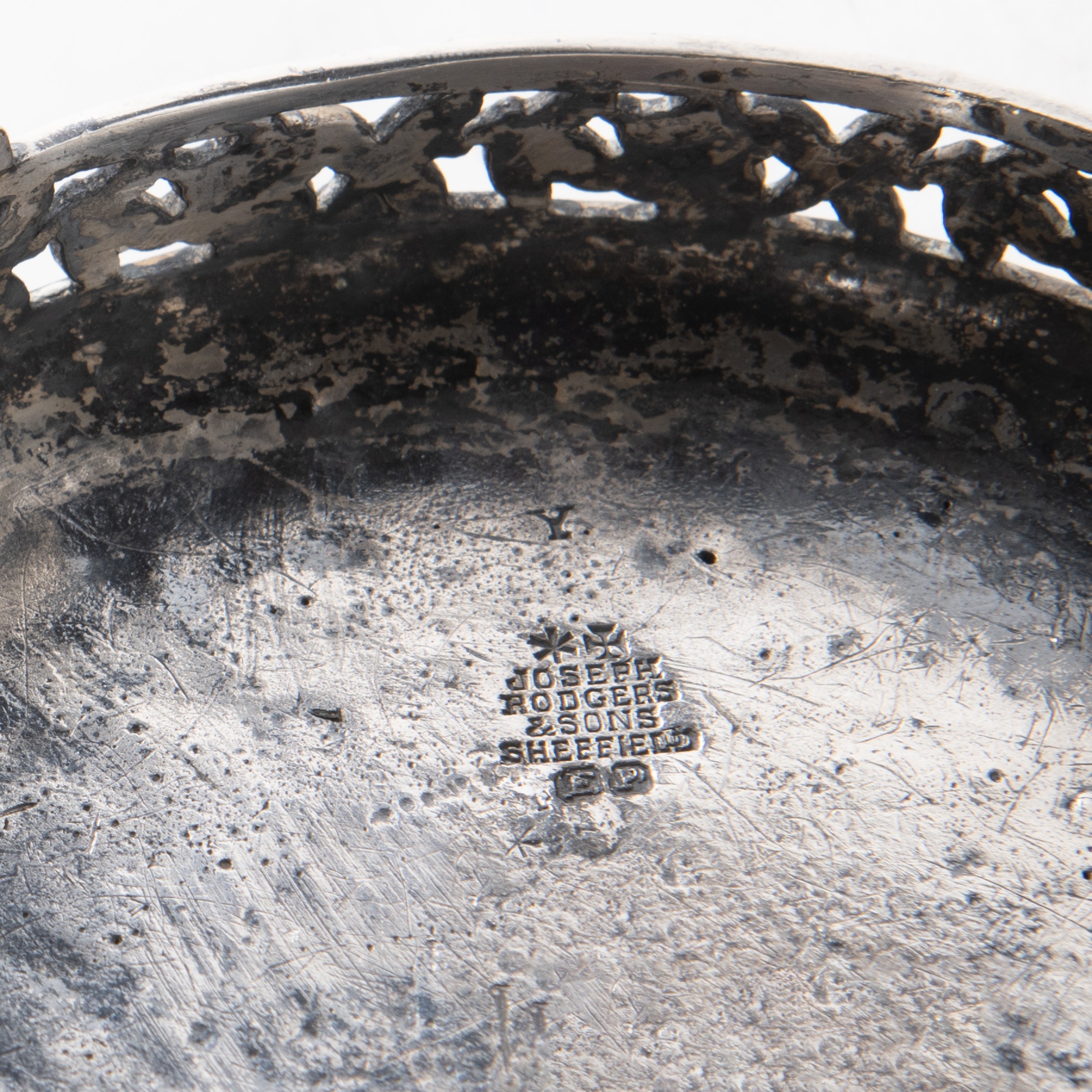 Centrotavola Portafiori in Argento, Metallo, Vetro e Corno