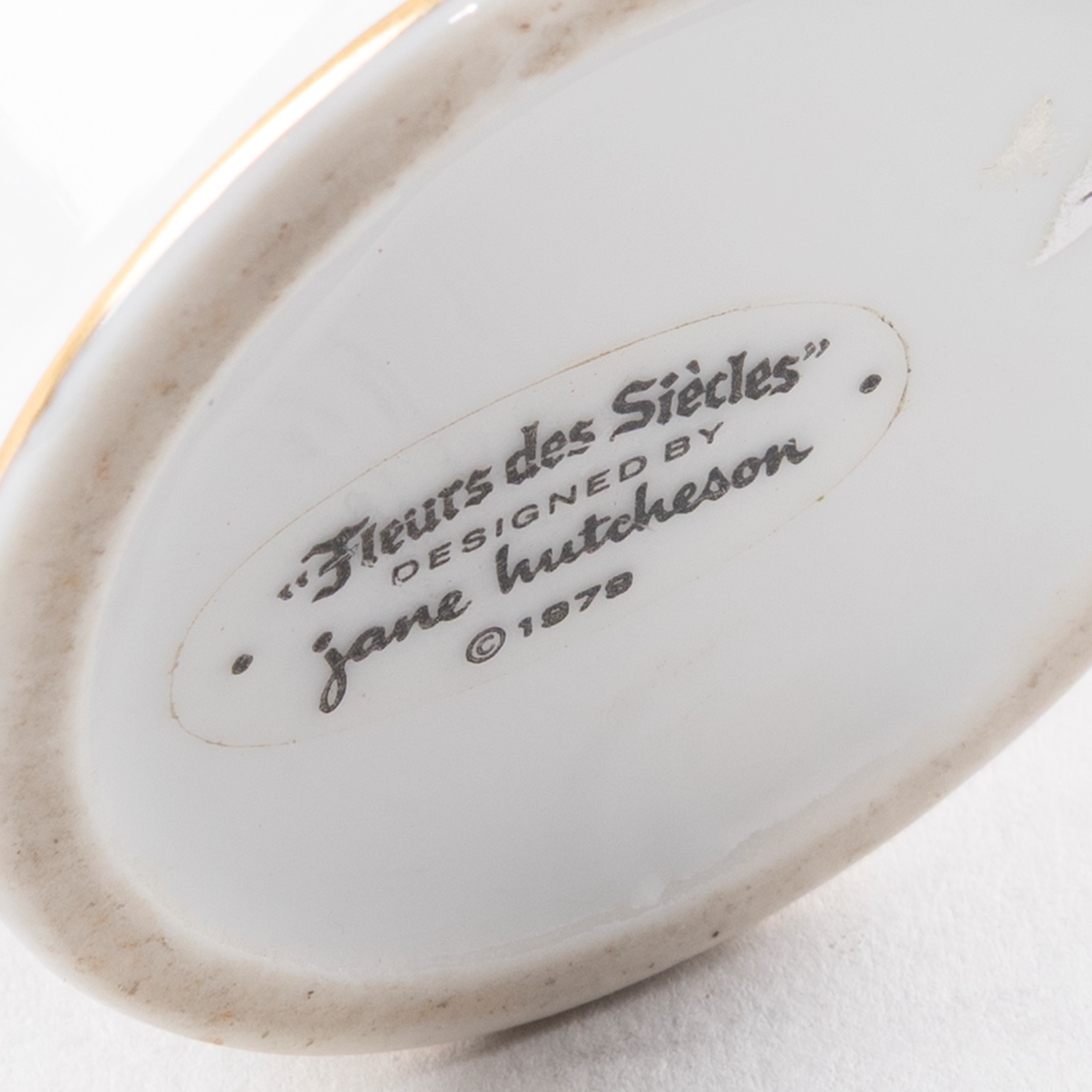 Jane Hutcheson, Prod. Gorham, Collezione 'fleurs Des Siècles'