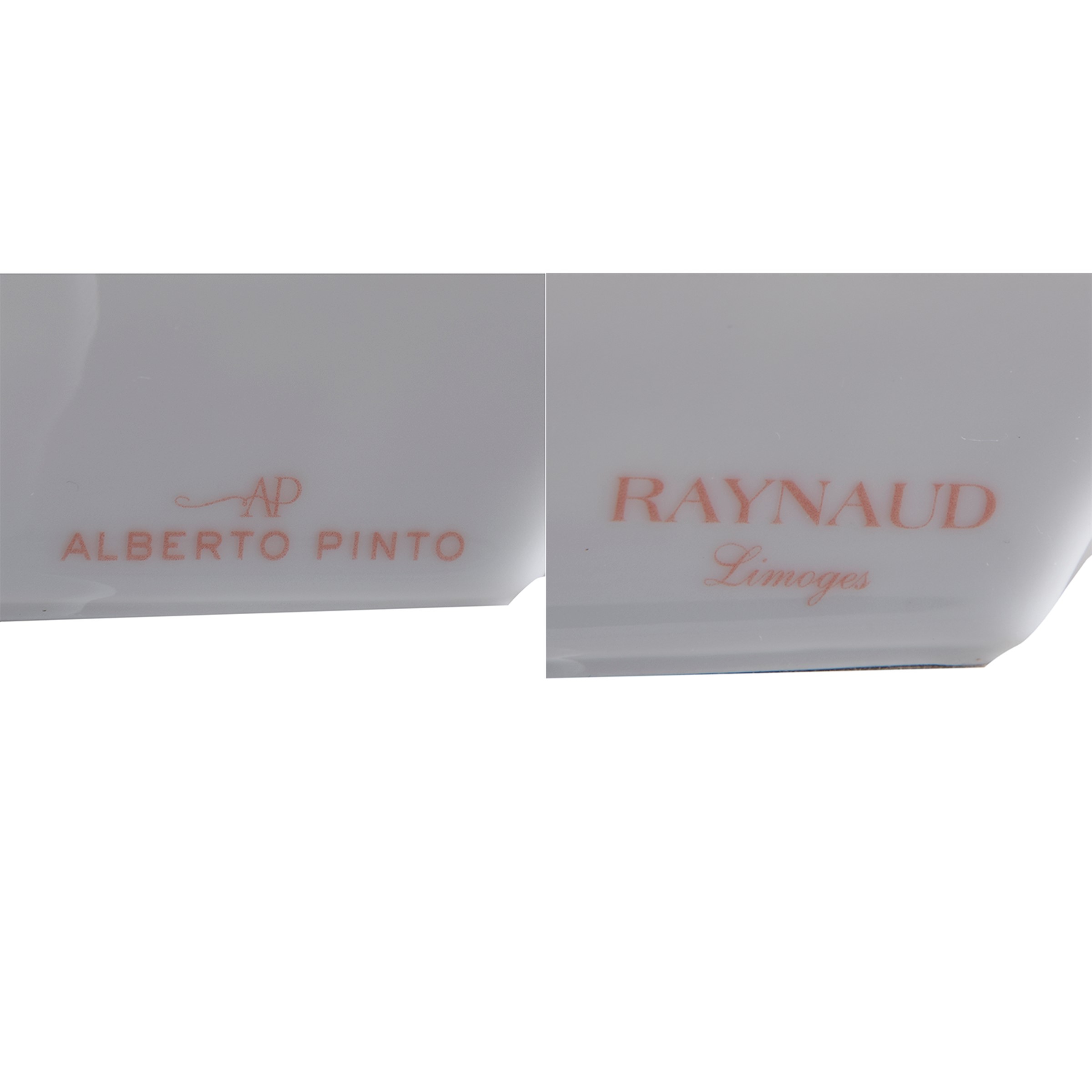 Alberto Pinto, Prod. Raynaud Limoges, Coppia di Svuotasche