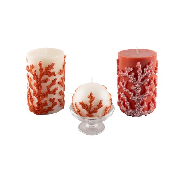 Prod. Point a la Ligne, group of 3 candles