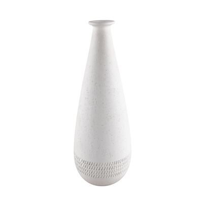 Hermès, vaso a bottiglia in terracotta