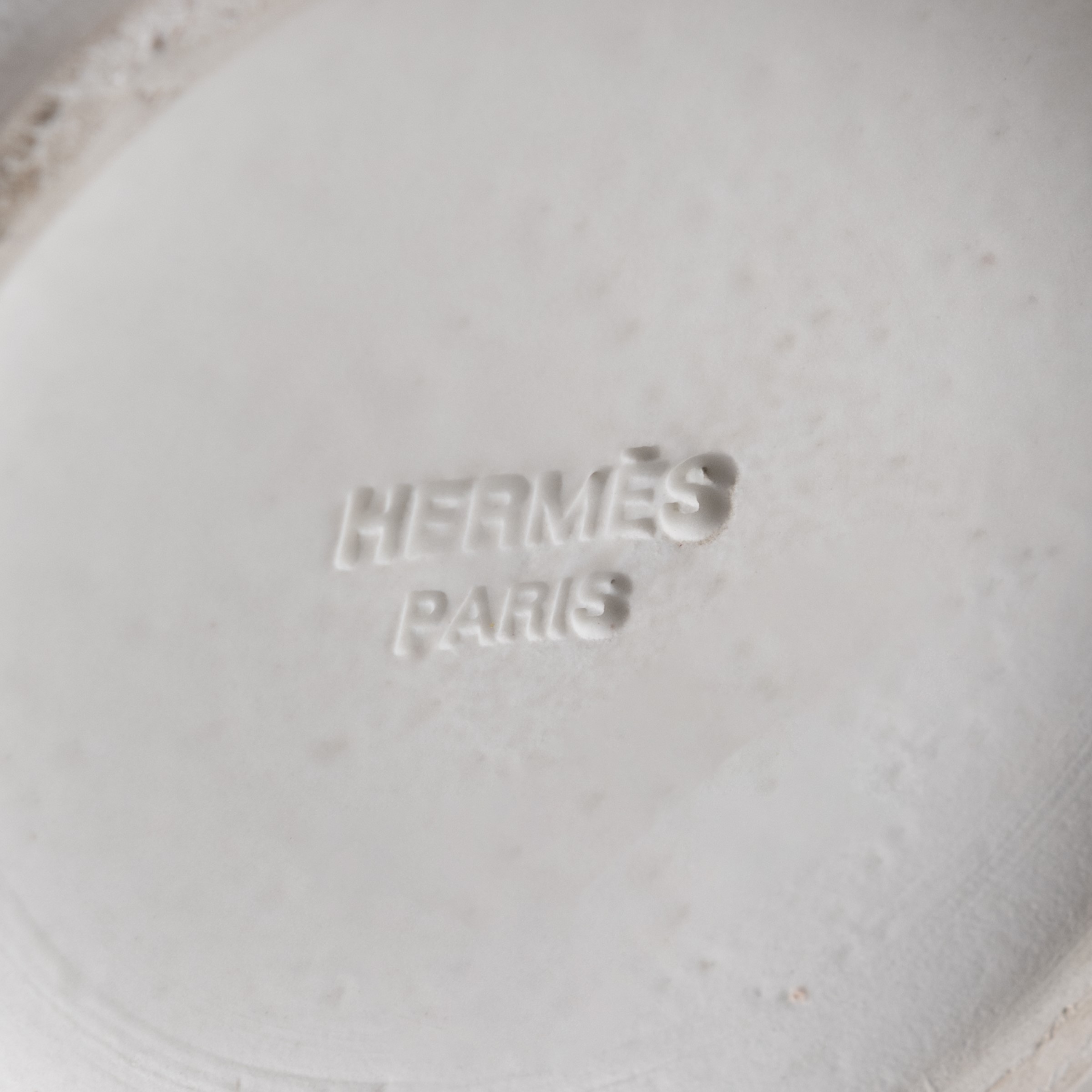 Hermès, vaso a bottiglia in terracotta