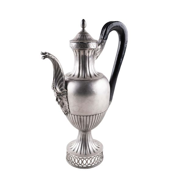 Silver coffee pot
