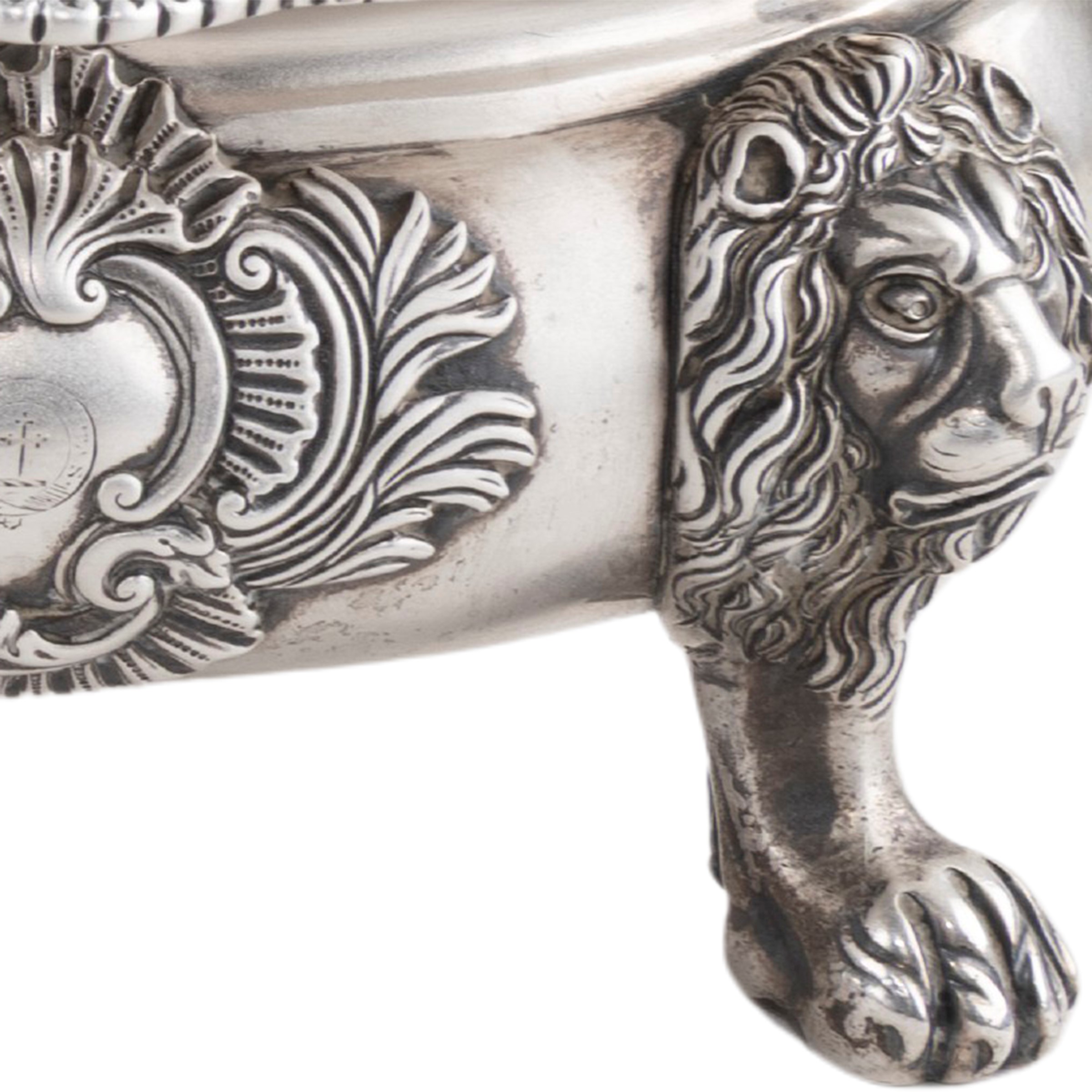 Coppia di Legumiere in Argento