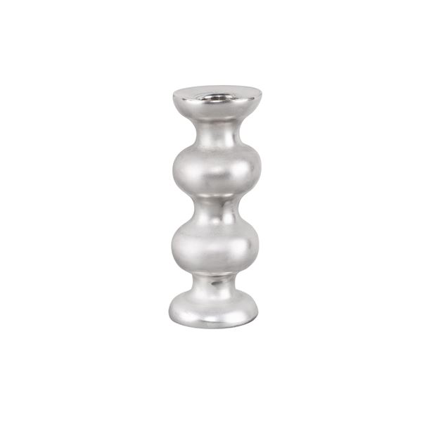 Two-light silver candelabrum