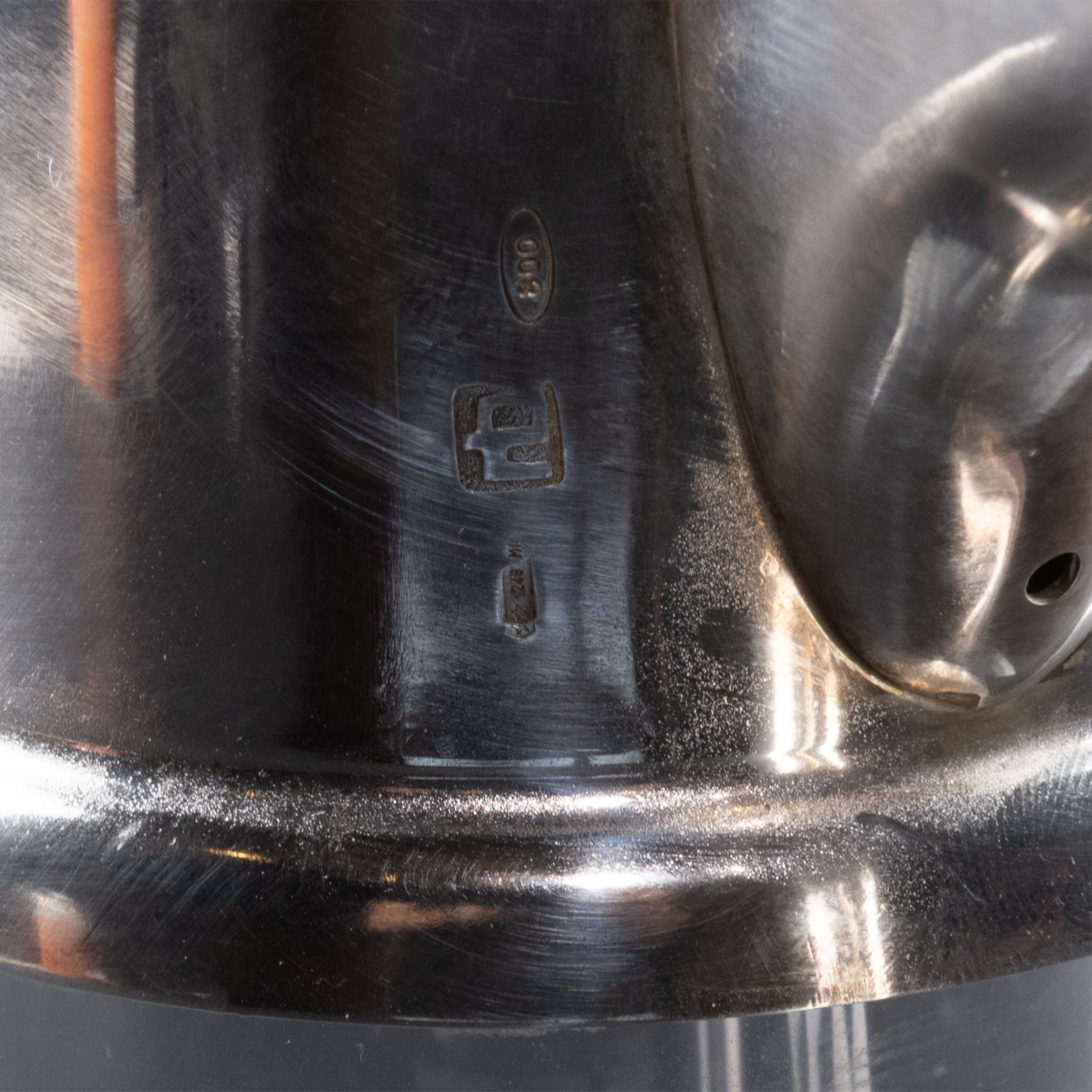 Caraffa da Bibita in Vetro Trasparente e Argento